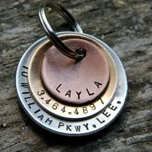 Адресник на ошейник