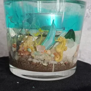 Подсвечник ручной работы Грезы моря