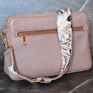 Сумка кросс-боди из натуральной кожи