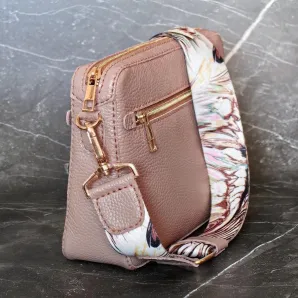 Сумка кросс-боди из натуральной кожи