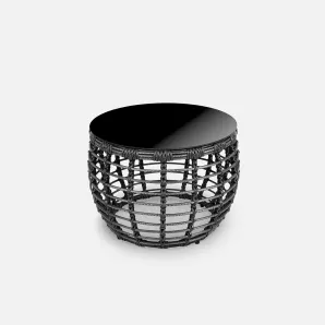 Кофейный стол "LOTUS" Чёрный металлик