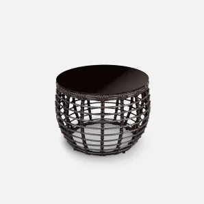 Кофейный стол "LOTUS" Шоколад металлик