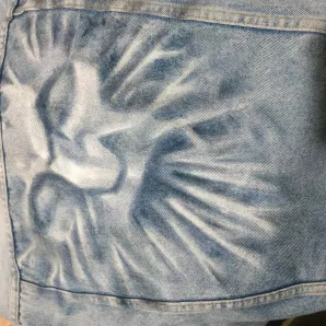 Роспись одежды и аксессуаров без использования красок