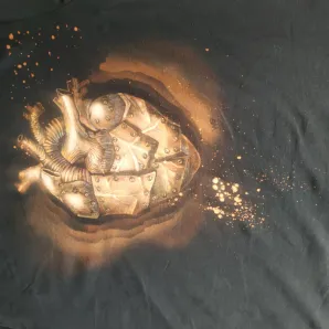 Роспись одежды и аксессуаров без использования красок