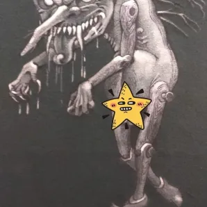 Футболка мужская с авторской росписью