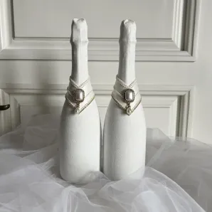 Свадебные чехлы на шампанское