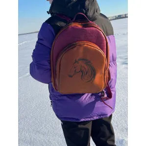 Рюкзак кожаный