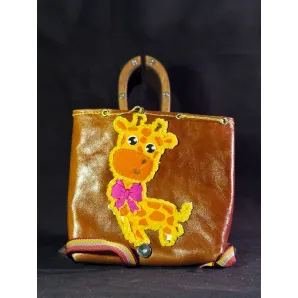 Рюкзак кожаный детский