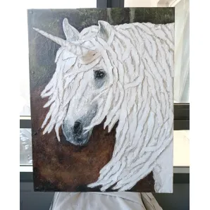 Волшебный Единорог: панно, интерьерная картина