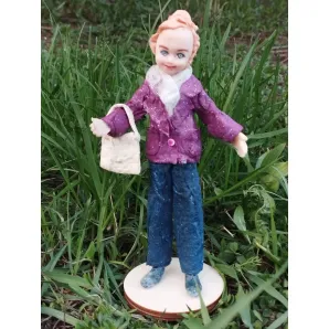Кукла интерьерная Ватная — из ваты