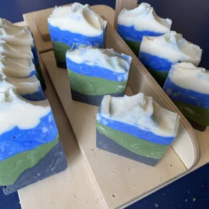 Мыло натуральное ручной работы Романтика Гор