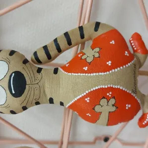 Чердачная игрушка "Кот Тюбетей"