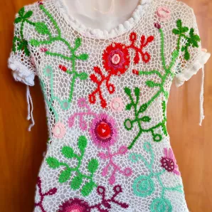 Блузка Ирландское кружево