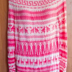 Летний свитер с норвежскими узорами