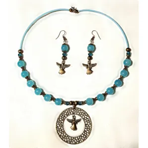 Комплект бижутерии "Ангел-хранитель"