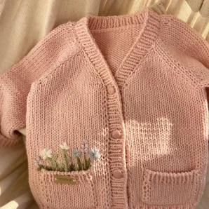 Кардиган детский ручной работы