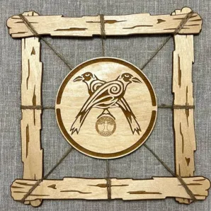 Славянский оберег — панно из дерева