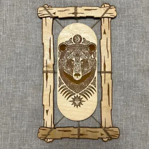 Славянский оберег — панно из дерева