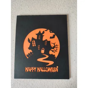 Поздравительная POP-UP открытка HELLOWEEN