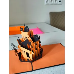 Поздравительная POP-UP открытка HELLOWEEN