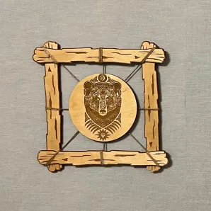 Славянский оберег — панно из дерева