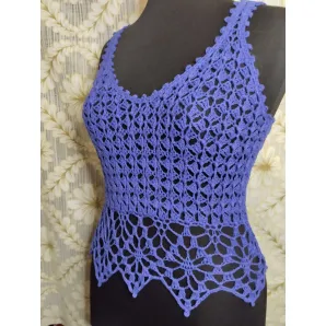 Топ вязаный женский