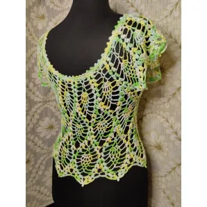 Топ вязаный женский