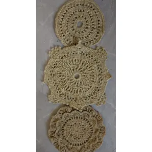 Коврик-дорожка из джута, 90х40 — ручная работа