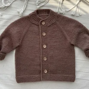 Жакет детский вязаный