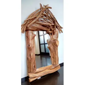 Зеркало интерьерное из массива