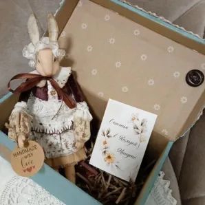 Будуарная кукла ручной работы