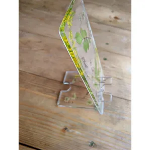 ​Держатель для телефона из эпоксидной смолы с натуральными травами