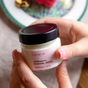 Ароматическая свеча Грейпфрут, базилик и перец 