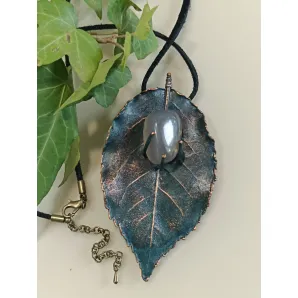 Кулон "Лист розы"