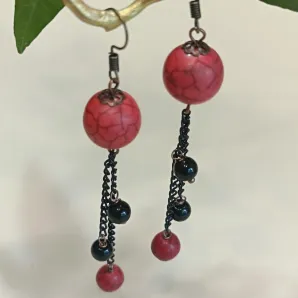 Серьги "Закат"