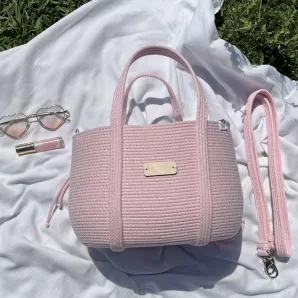 Сумка из хлопкового шнура