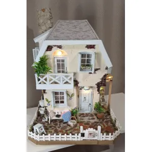 Миниатюра,домик ручной работы.Домик в стиле "Прованс"