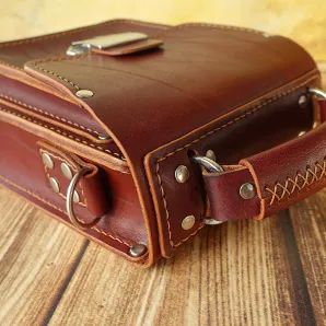 Сумка мужская барсетка ручной работы