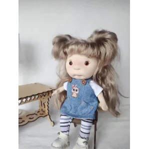 Текстильная кукла Глаша