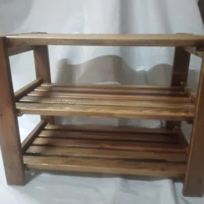 Обувница для хранения из лиственницы ангарской, 600х330х470