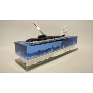 Модель подводной лодки проект 949А "Антей"