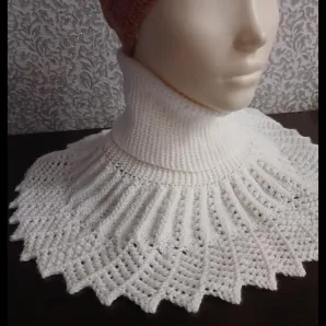 Манишка ручной работы