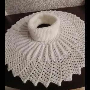 Манишка ручной работы