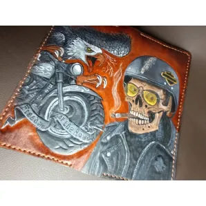 Лонгер из натуральной кожи