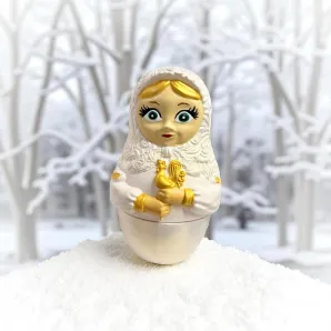 Шкатулка-свеча "Матрешка"