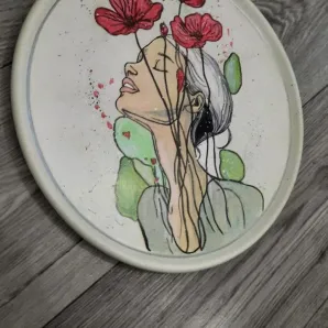 Панно расписное