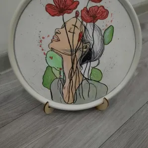 Панно расписное