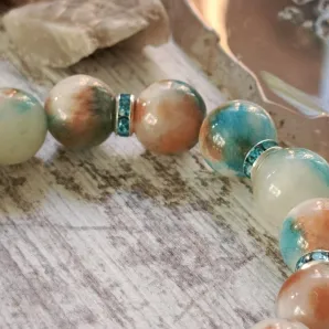 Браслет из персидского нефрита