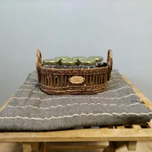 Корзина плетеная для приправ и специй