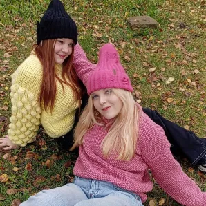 Шапка ручной работы